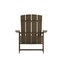 Flash Furniture Mahogany Poly Resin Adirondack Chairs, 4PK 4-JJ-C14501-MHG-GG - alternate 2